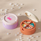 💊🥤Limited Time BUY 3 GET 2 FREE🎉 Pill Organizer with Foldable Silicone Cup - Easy Medication Management, Travel Companion, Health Living Helper!