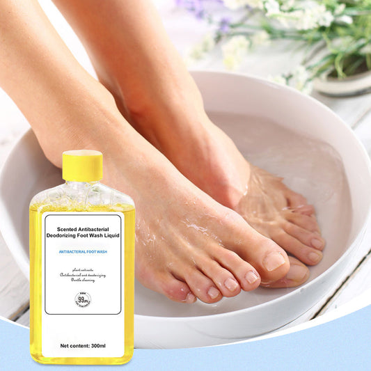 📣The Summer Hot Sale(Buy 3 Get 1 Free) 🫧 Scented Antibacterial Deodorizing Foot Wash Liquid