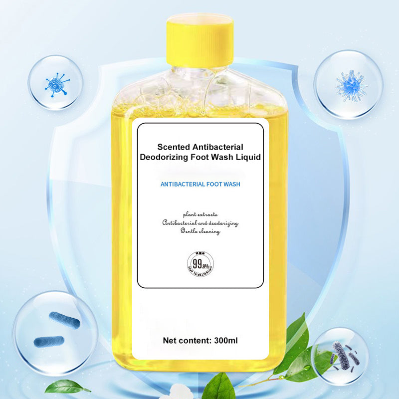 📣The Summer Hot Sale(Buy 3 Get 1 Free) 🫧 Scented Antibacterial Deodorizing Foot Wash Liquid