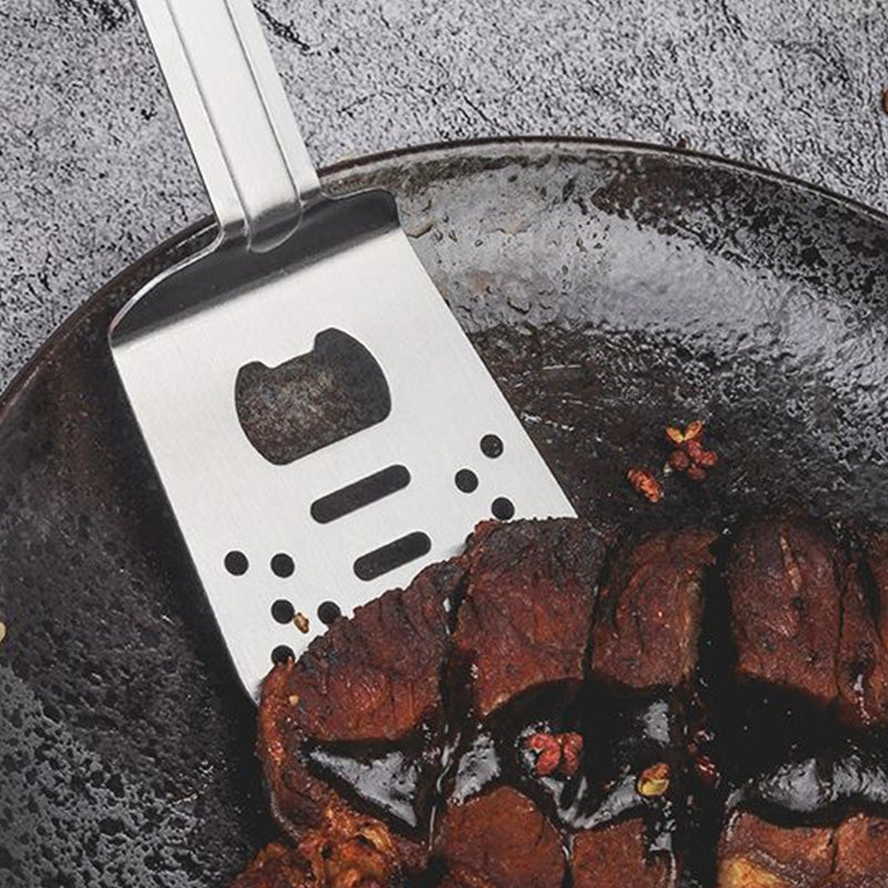 🔥Hot sale 🥓3-in-1 Camping BBQ Grill Utensils Home Fork Spatula Clip(BUY 2✈️ Free shipping）