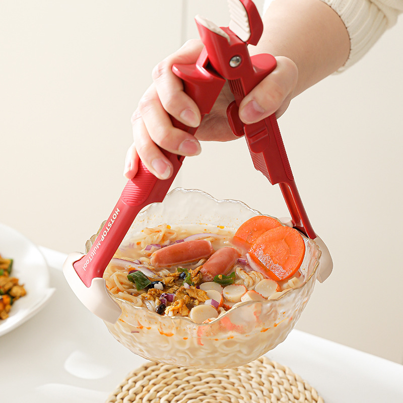💥2025 Hot Sale💥Multi-Purpose Anti-Scald Bowl Holder Clip