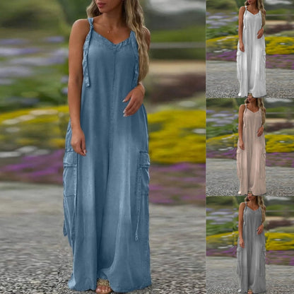👗💨50% OFF for a Limited Time🎉"2025 summer jumpsuit"  - Comfortable and Pocket-Friendly, A Summer Must-Have!