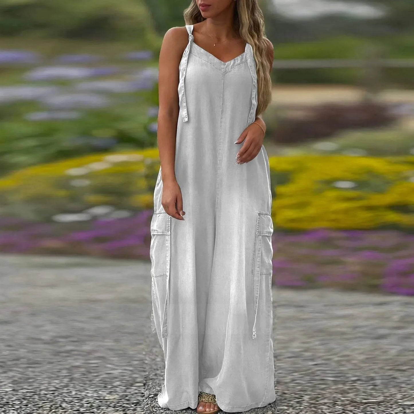 👗💨50% OFF for a Limited Time🎉"2025 summer jumpsuit"  - Comfortable and Pocket-Friendly, A Summer Must-Have!