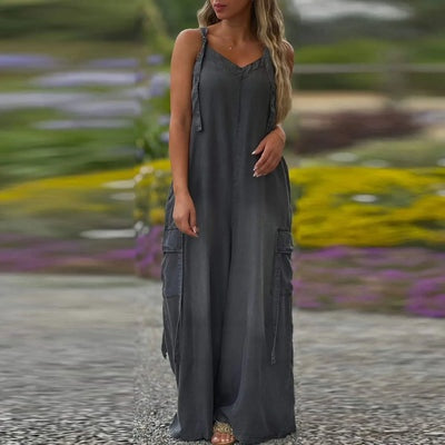 👗💨50% OFF for a Limited Time🎉"2025 summer jumpsuit"  - Comfortable and Pocket-Friendly, A Summer Must-Have!