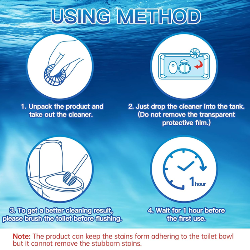 🚽A must-have for toilets🫧Automatic Toilet Bowl Cleaner Tablets