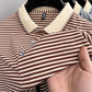 🏖️Meeting The Summer Sale 50% OFF⏳Men's Ice Silk Striped T-Shirt
