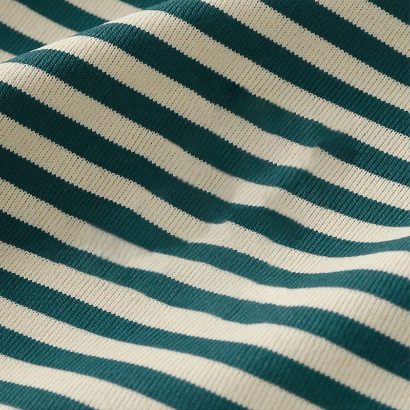 🏖️Meeting The Summer Sale 50% OFF⏳Men's Ice Silk Striped T-Shirt