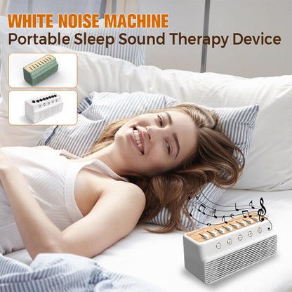 🌊White Noise Machine⛈️Portable Sleep Sound Therapy Device😪