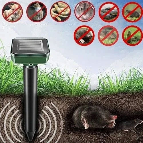 💥Buy 2 Get 2 Free💥Solar Power Mouse Mole Snakes Pest Rodent Repeller