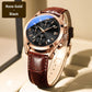 ⌚ Men's Business Basic Leather Quartz Watch-Suitable for all styles