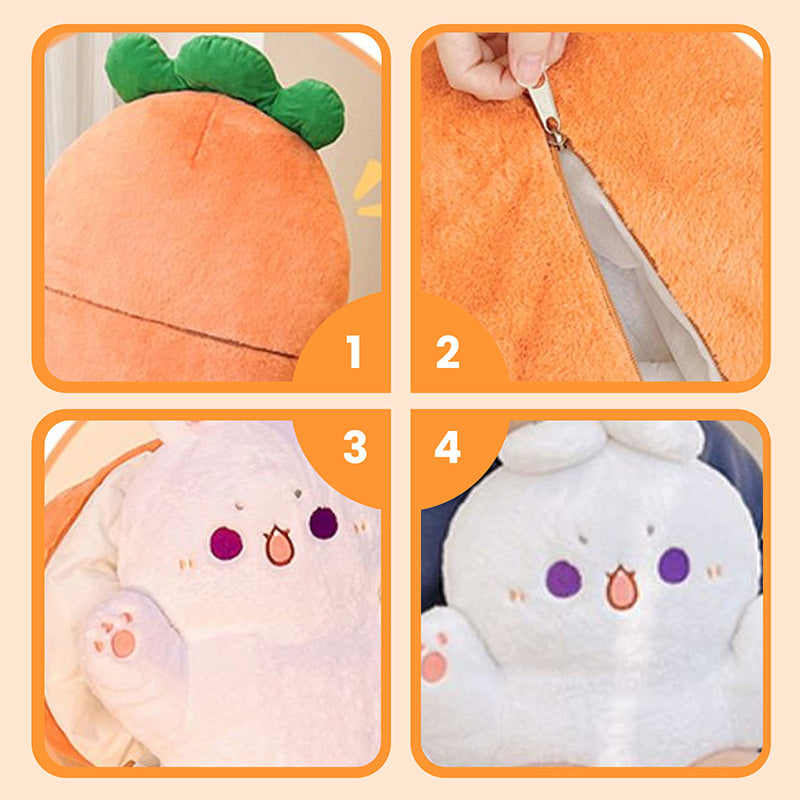 🎁Hot Sale 50% OFF🐱🐰Kitty Bunny Puppy Plush Pillow Dolls🧸 Adorable Design, Soft and Cozy, The Perfect Playmate for Kids!