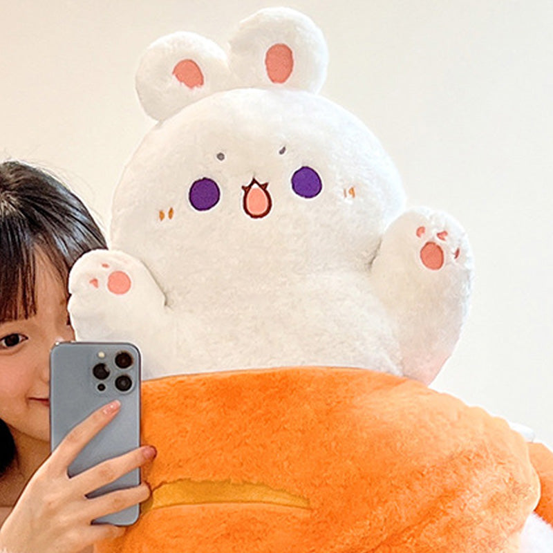 🎁Hot Sale 50% OFF🐱🐰Kitty Bunny Puppy Plush Pillow Dolls🧸 Adorable Design, Soft and Cozy, The Perfect Playmate for Kids!