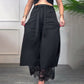 💋🎉Meet Goddess Day 55% OFF🌹 Women's Sexy Lace Lined Wide Leg Pants - Elegant Lace, Stylish Cut, Show Off Your Charming Curves!