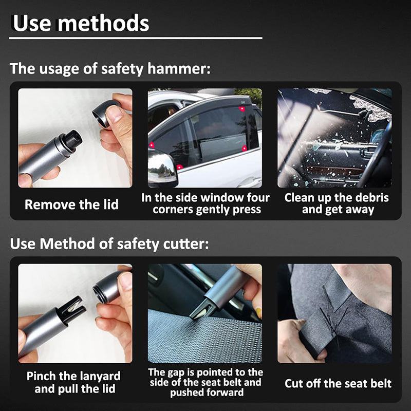🔨🚗Essential for Escape🚗Upgraded Safe Hammer for Car