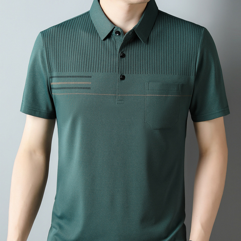 🎀2025 Summer New Arrivals👔Men's Thin Breathable Casual Short Sleeved T-Shirt