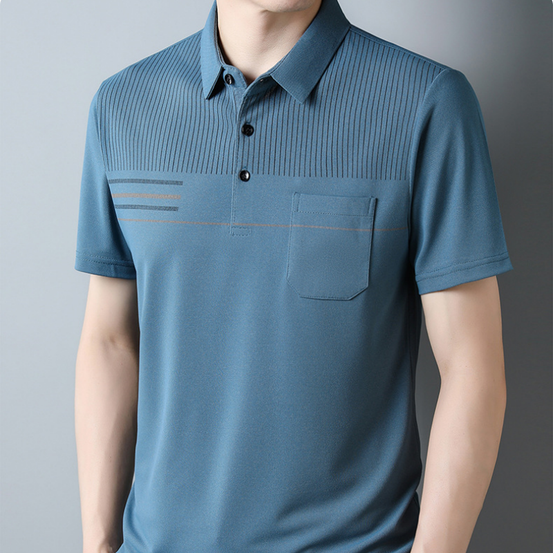 🎀2025 Summer New Arrivals👔Men's Thin Breathable Casual Short Sleeved T-Shirt