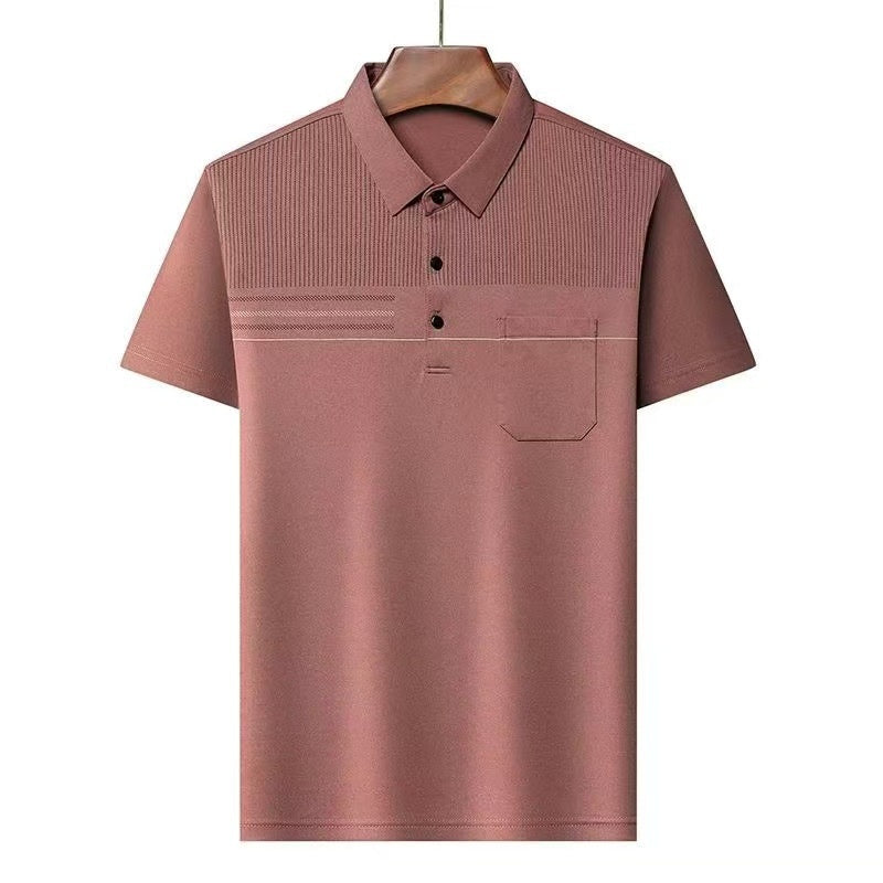 🎀2025 Summer New Arrivals👔Men's Thin Breathable Casual Short Sleeved T-Shirt