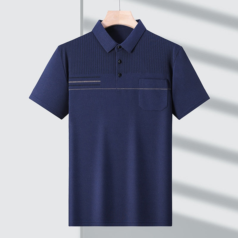 🎀2025 Summer New Arrivals👔Men's Thin Breathable Casual Short Sleeved T-Shirt