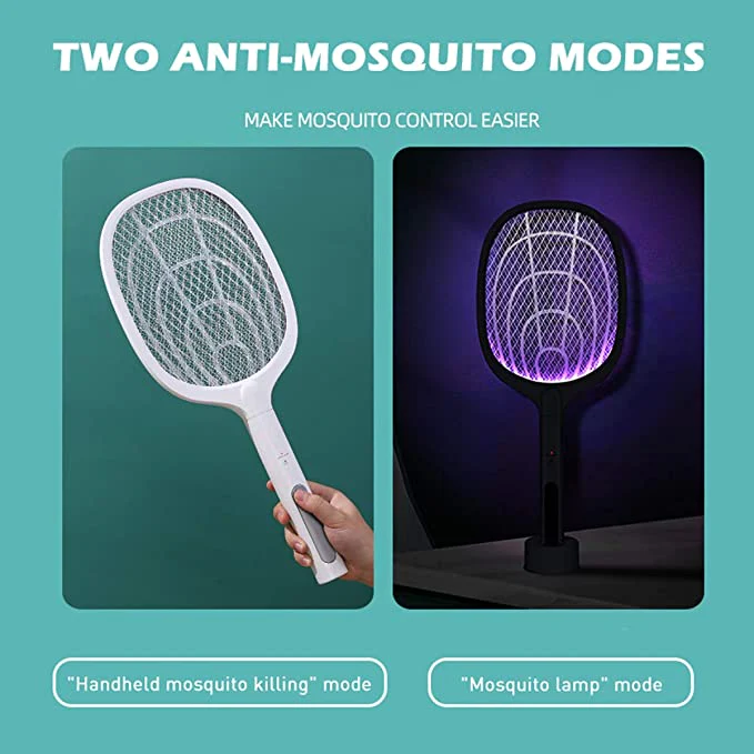 🚫🦟🪰2-in-1 Rechargeable Electric Mosquito Killer Fly Swatter