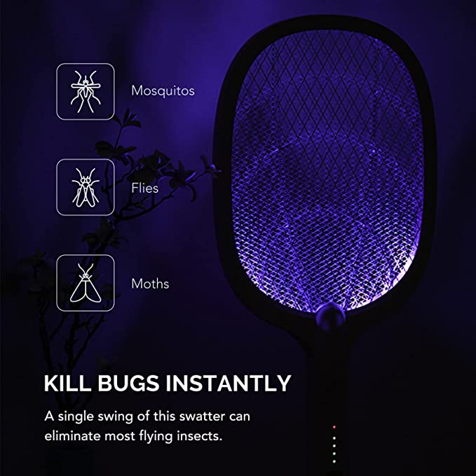 🚫🦟🪰2-in-1 Rechargeable Electric Mosquito Killer Fly Swatter