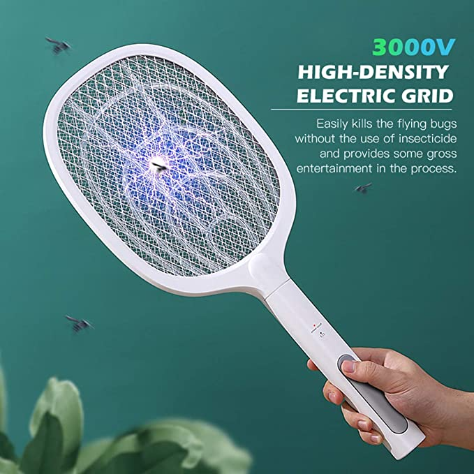 🚫🦟🪰2-in-1 Rechargeable Electric Mosquito Killer Fly Swatter