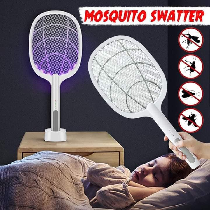 🚫🦟🪰2-in-1 Rechargeable Electric Mosquito Killer Fly Swatter