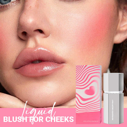 ✨24 Hours Without Colour Loss and Limited Time Buy 3 Get 2💞Lightweight Long-Lasting Liquid Blush for Cheeks