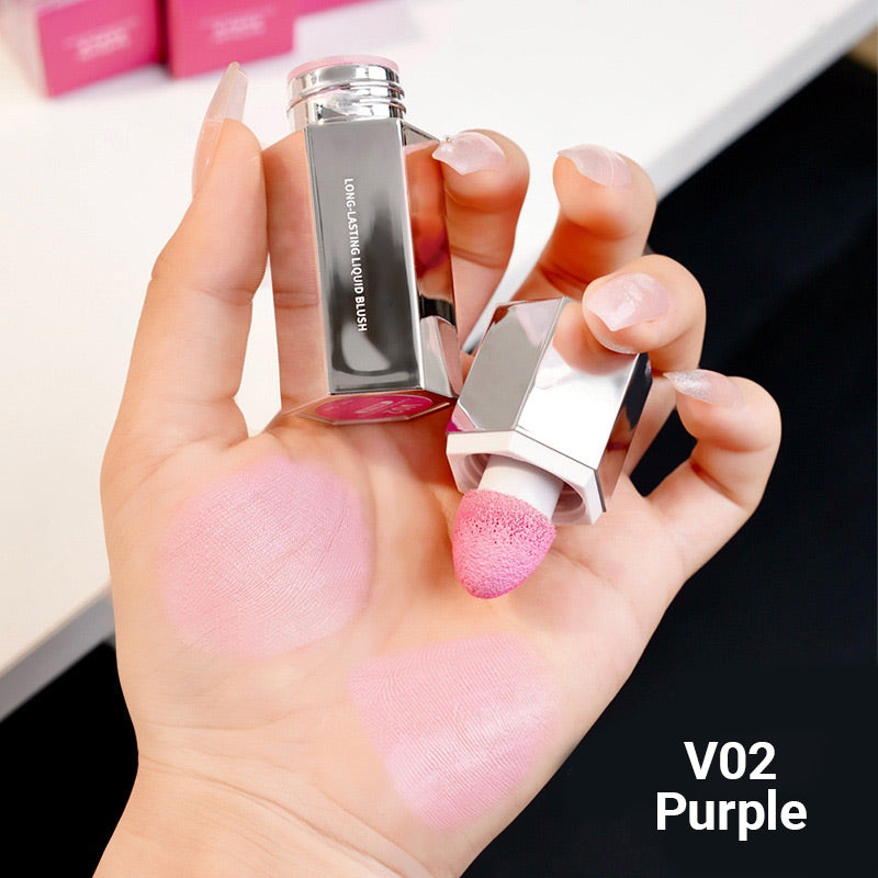 ✨24 Hours Without Colour Loss and Limited Time Buy 3 Get 2💞Lightweight Long-Lasting Liquid Blush for Cheeks