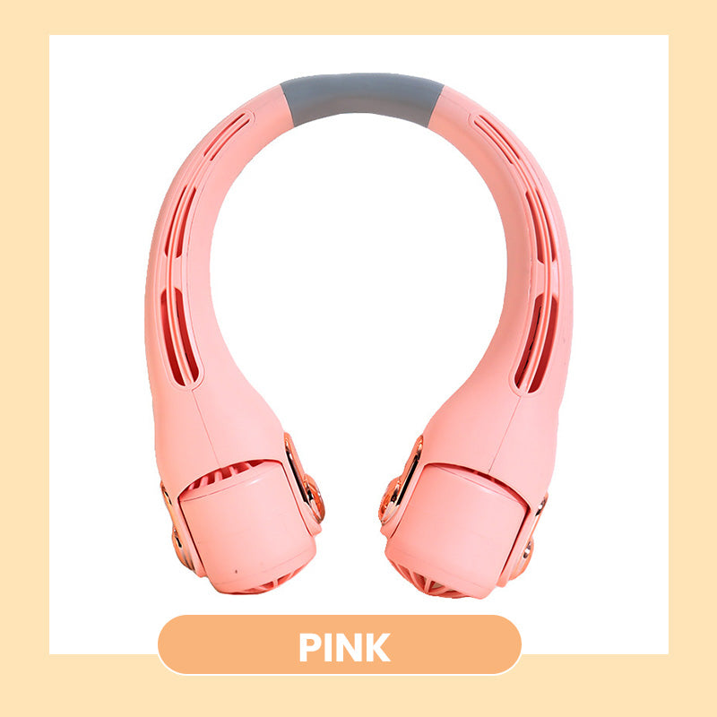 🔥Summer Hot Sale Walking Air Conditioners🌪️Low Noise Portable Neck Fan