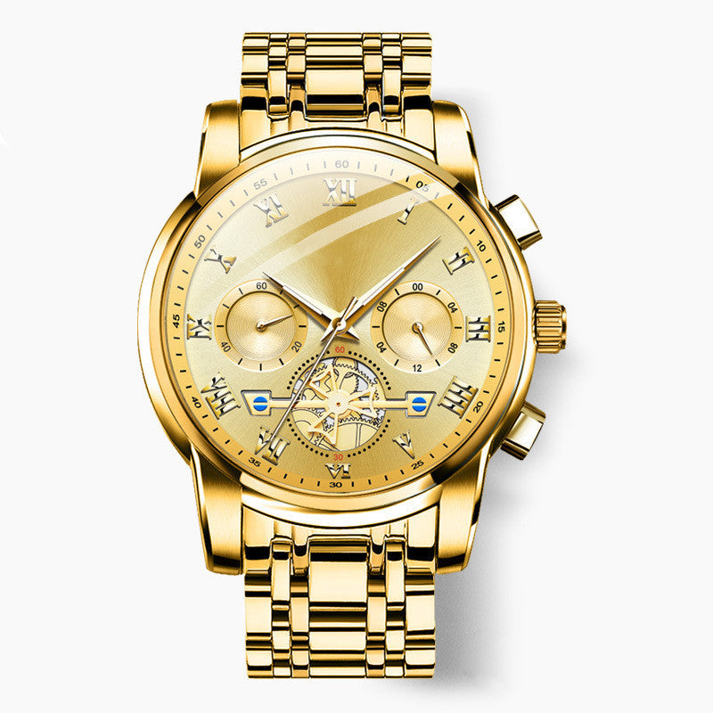 💎The Most Special Gift For a Man⌚Luminous hollowed out men's watch