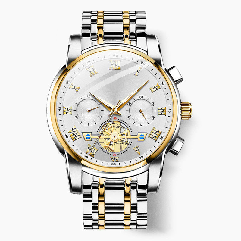 💎The Most Special Gift For a Man⌚Luminous hollowed out men's watch