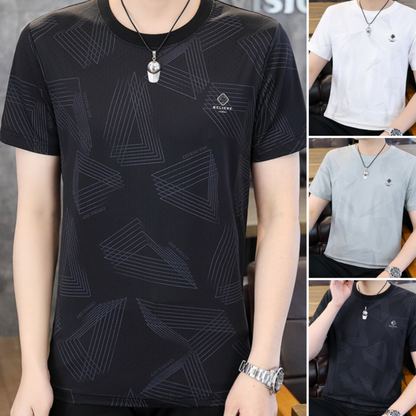 🔥2025 Summer New Arrivals Hot Sale👕Comfortable Sports Quick-Drying Short-Sleeve T-Shirt