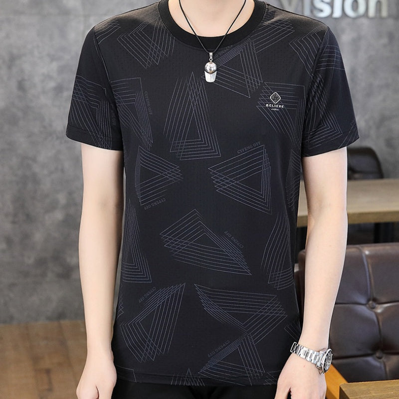 🔥2025 Summer New Arrivals Hot Sale👕Comfortable Sports Quick-Drying Short-Sleeve T-Shirt