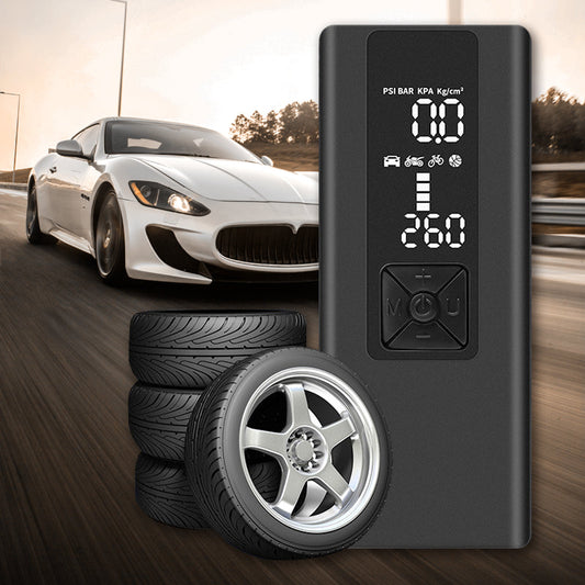 ✨Essential For a Car 🚗Tire Inflator Portable Air Compressor For Car, Motorcycle, Ball🏍️