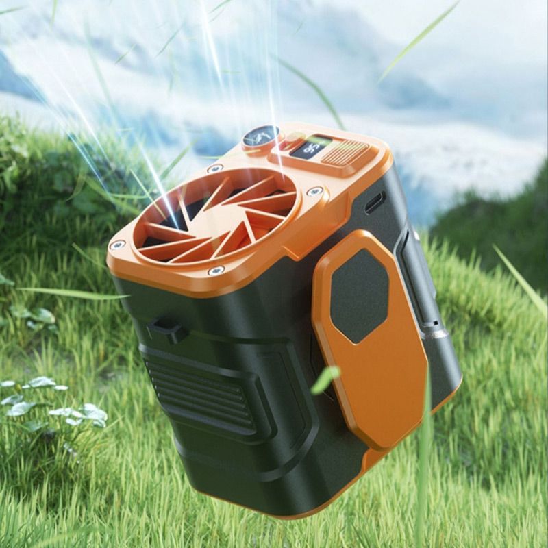 🌞Summer essential items🌪️Portable Super Cooling Waist Hanging Fan