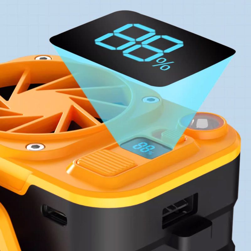 🌞Summer essential items🌪️Portable Super Cooling Waist Hanging Fan