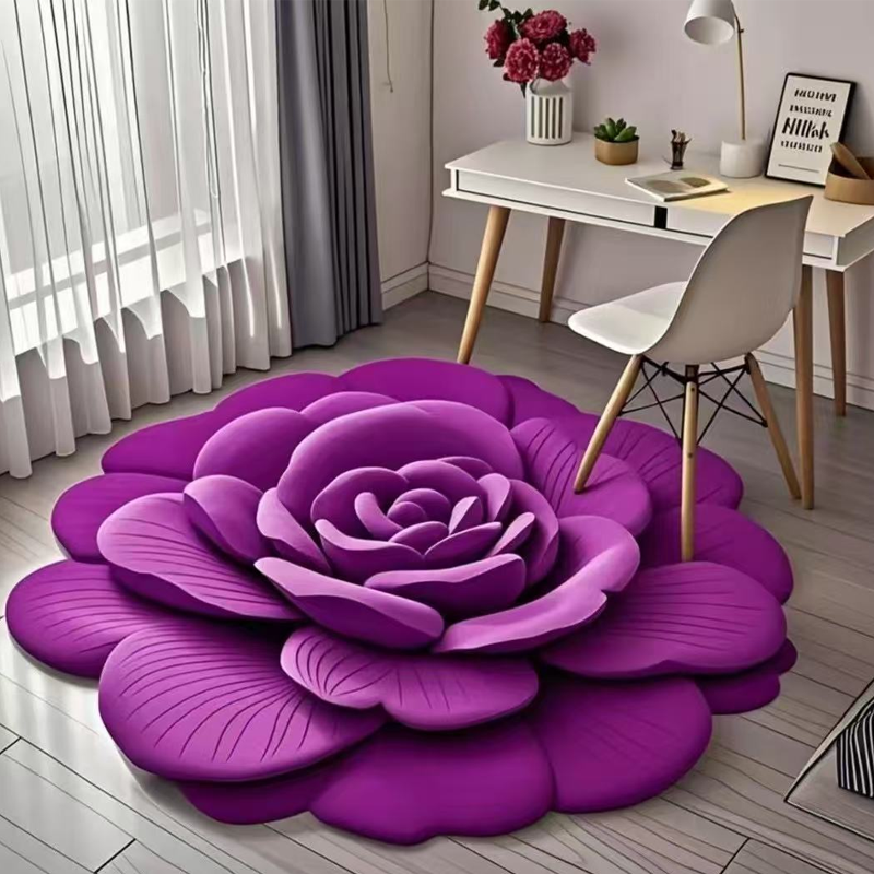 🎀Limited Time Half Price 🌺 Floral Plush and Diatomaceous Earth Floor Mats😍