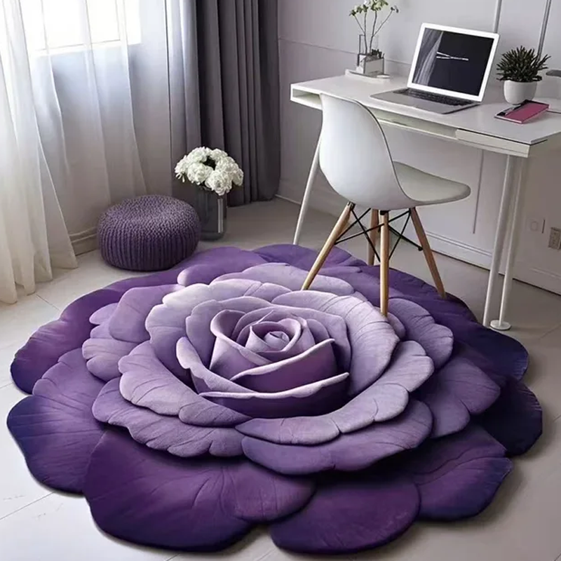 🎀Limited Time Half Price 🌺 Floral Plush and Diatomaceous Earth Floor Mats😍