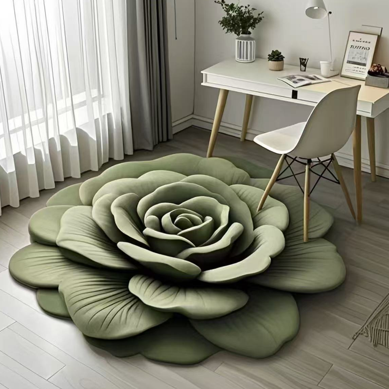 🎀Limited Time Half Price 🌺 Floral Plush and Diatomaceous Earth Floor Mats😍
