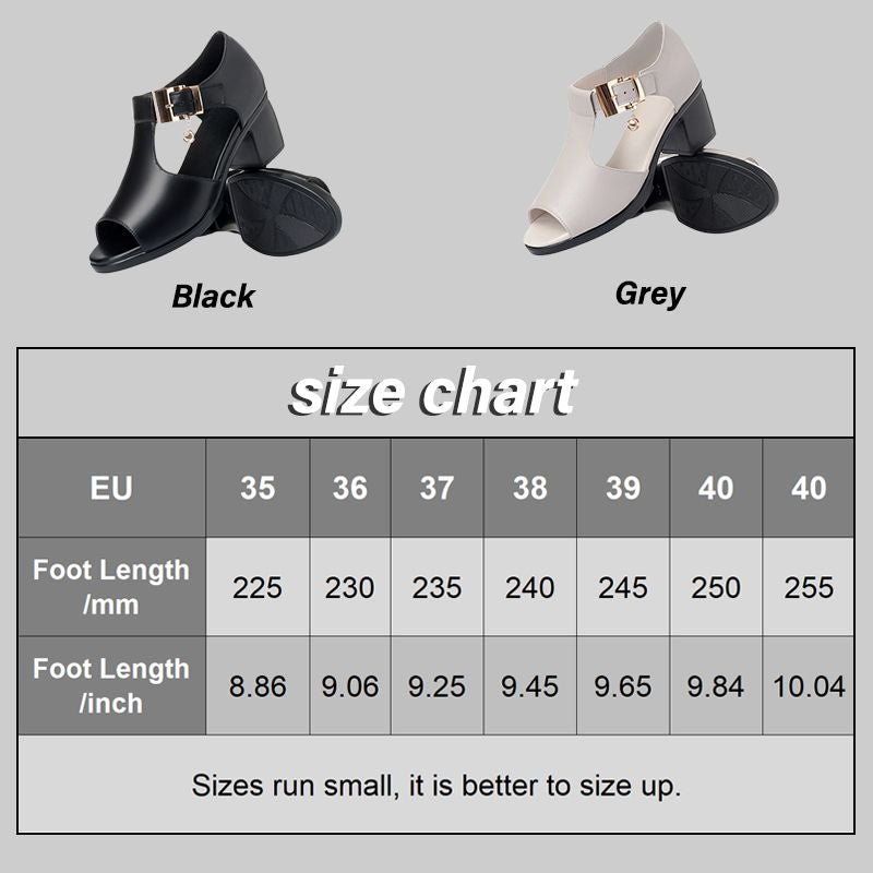 🎉Hot Sale 50% OFF👡Women's All-match Chunky Heel Casual Sandals