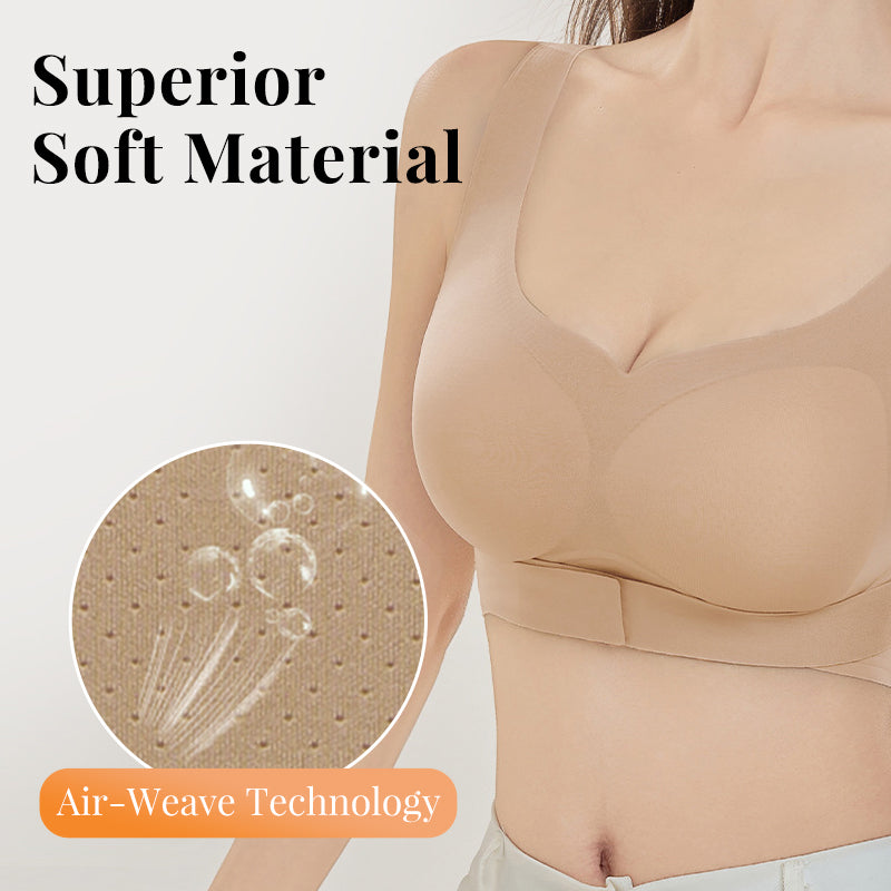 ✨The Secret Weapon of Female Confidence💕Women's Cozy Seamless Push Up Front Closure Bra🎁