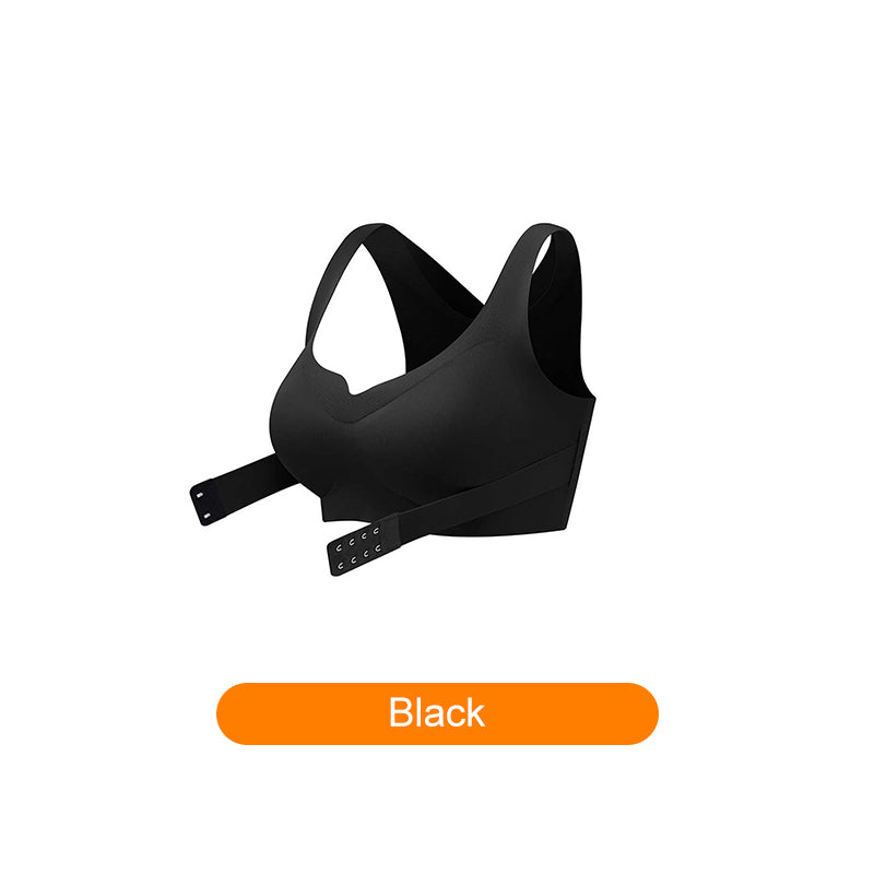 ✨The Secret Weapon of Female Confidence💕Women's Cozy Seamless Push Up Front Closure Bra🎁