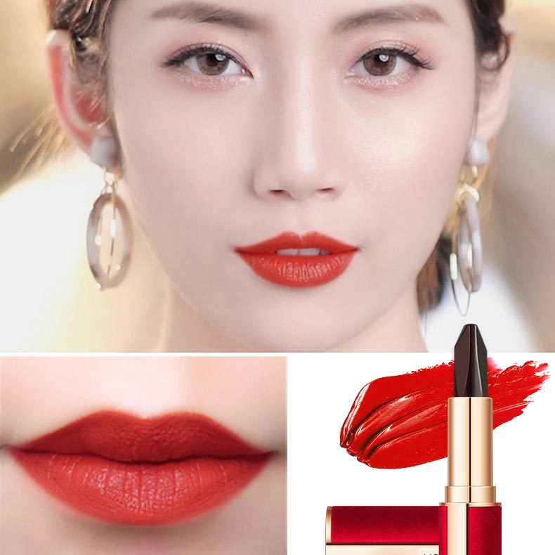 💄Three-color Velvet Matte Waterproof Non-stick Lipstick 😍Great Gift for Her🎁