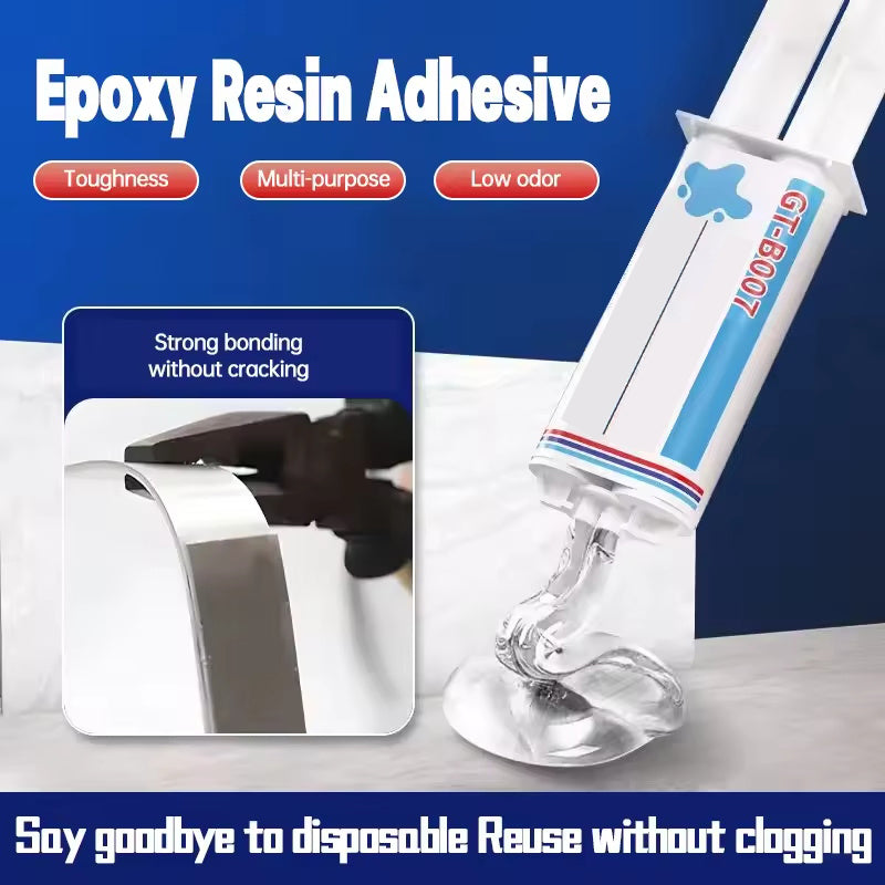 🔥Hot Sale 50% Off💧Aesthetics and Environmental Friendliness-Clear Epoxy Resin AB Glue