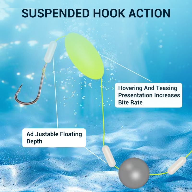 🎣⚡ Double-Hook Reverse Bottom Rig - Last Day Buy 2 Get 1 Free🔥
