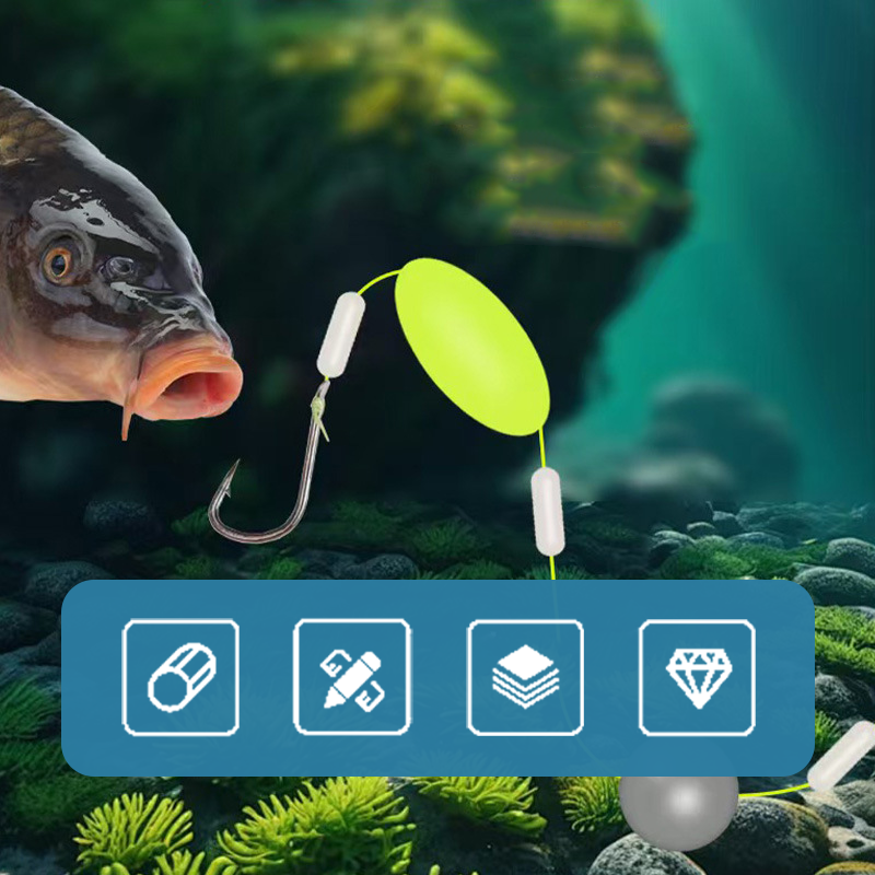 🎣⚡ Double-Hook Reverse Bottom Rig - Last Day Buy 2 Get 1 Free🔥
