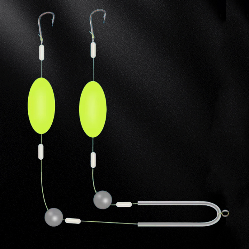 🎣⚡ Double-Hook Reverse Bottom Rig - Last Day Buy 2 Get 1 Free🔥