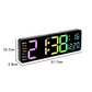 🌈 Colorful LED Digital Alarm Clock
