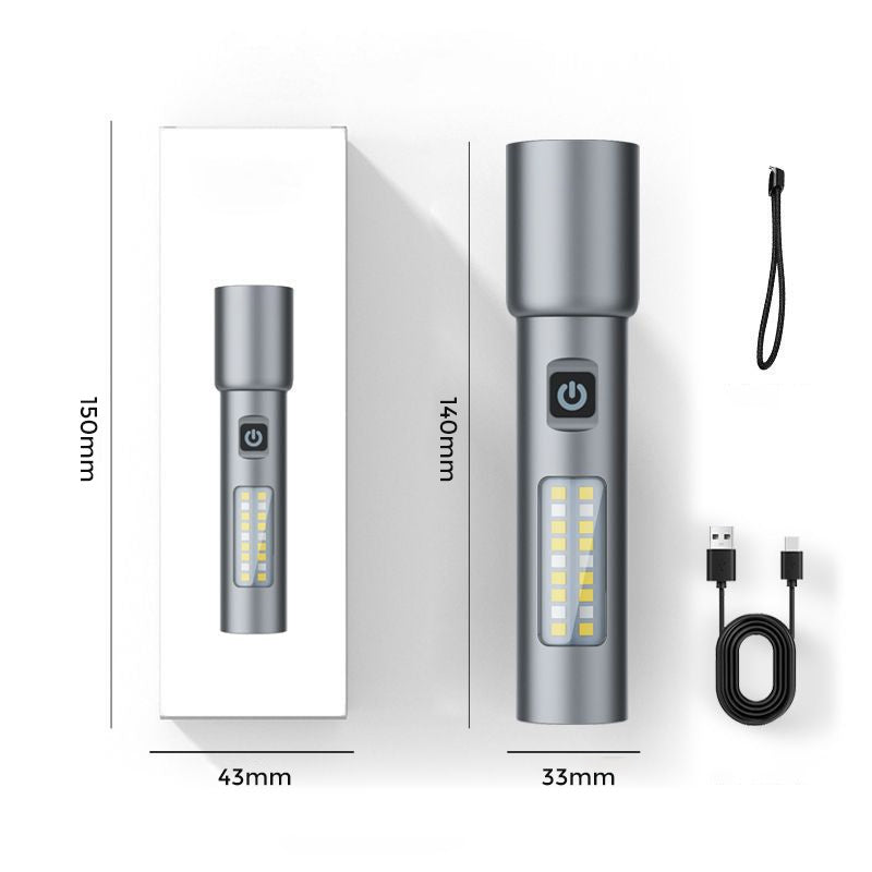🔥Buy 3 Get 2 Free🔦Ultra-Bright Zoomable Flashlight