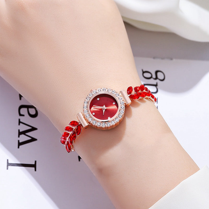 🎀New for Spring 2025⌚Women’s Trendy Elegant Round Dial Quartz Watch